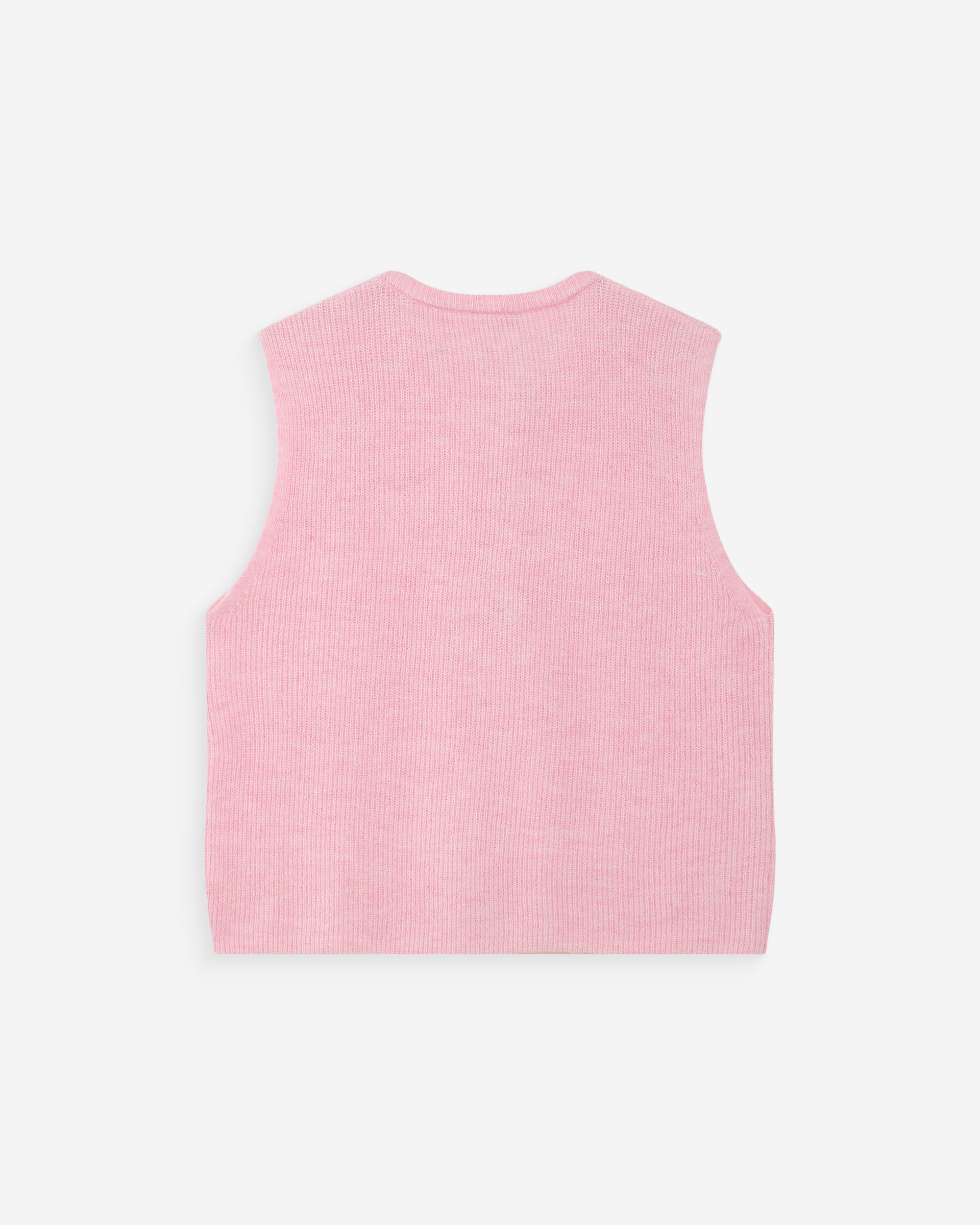 Cardigan sans manches rose Vollando