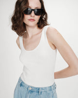 Body en maille fine ivoire Velmondo