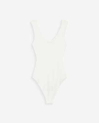 Body en maille fine ivoire Velmondo