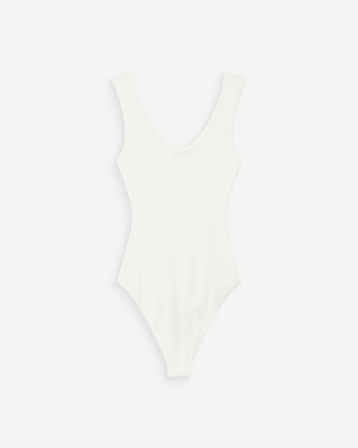 Body en maille fine ivoire Velmondo