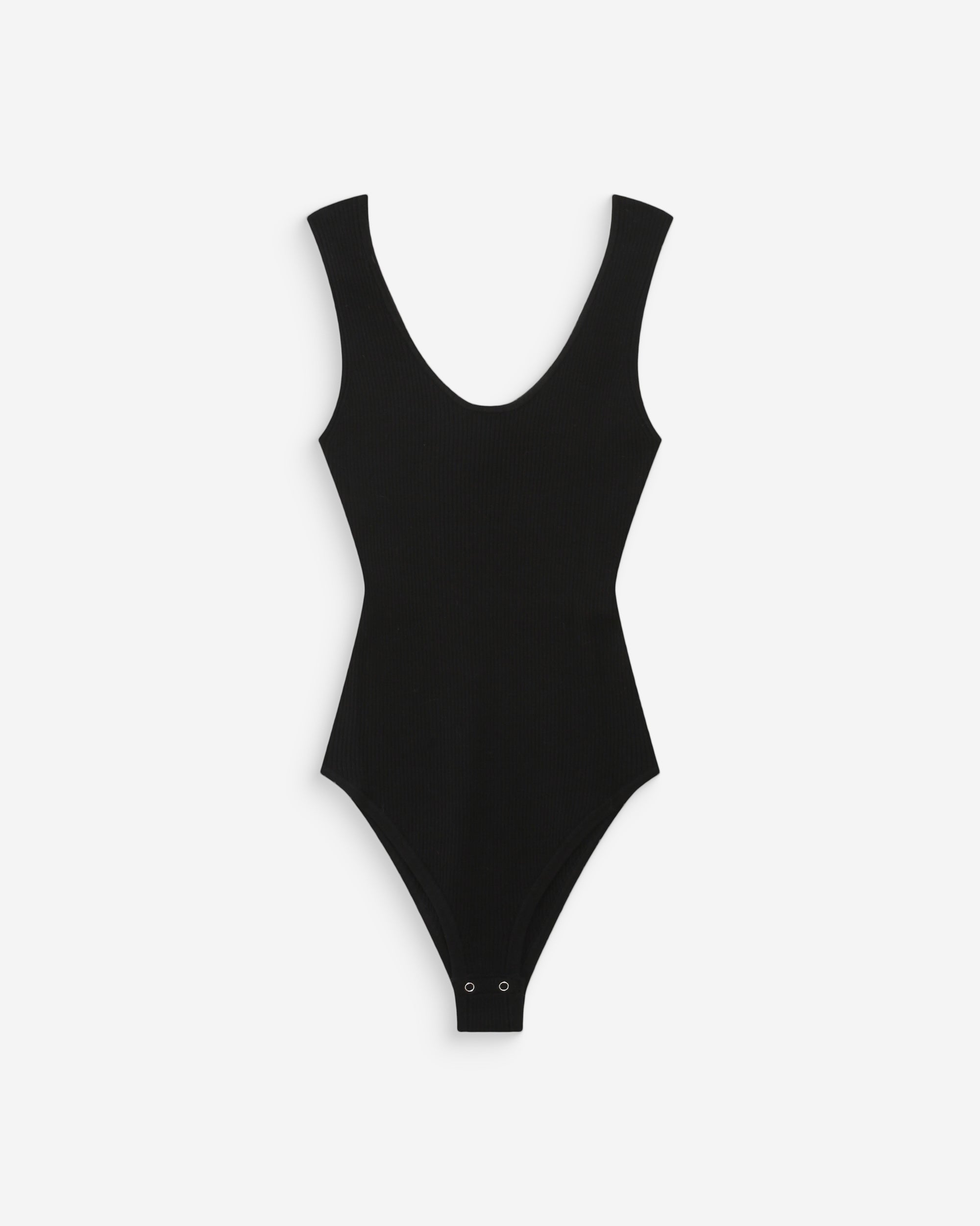 Body en maille fine noir Velmondo