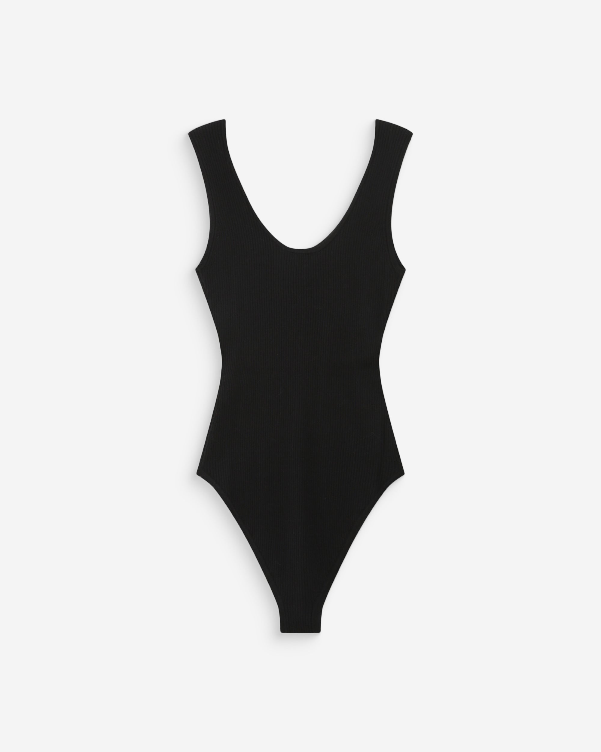 Body en maille fine noir Velmondo