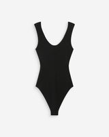 Body en maille fine noir Velmondo
