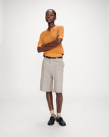 Polo en fine maille gold Vathi