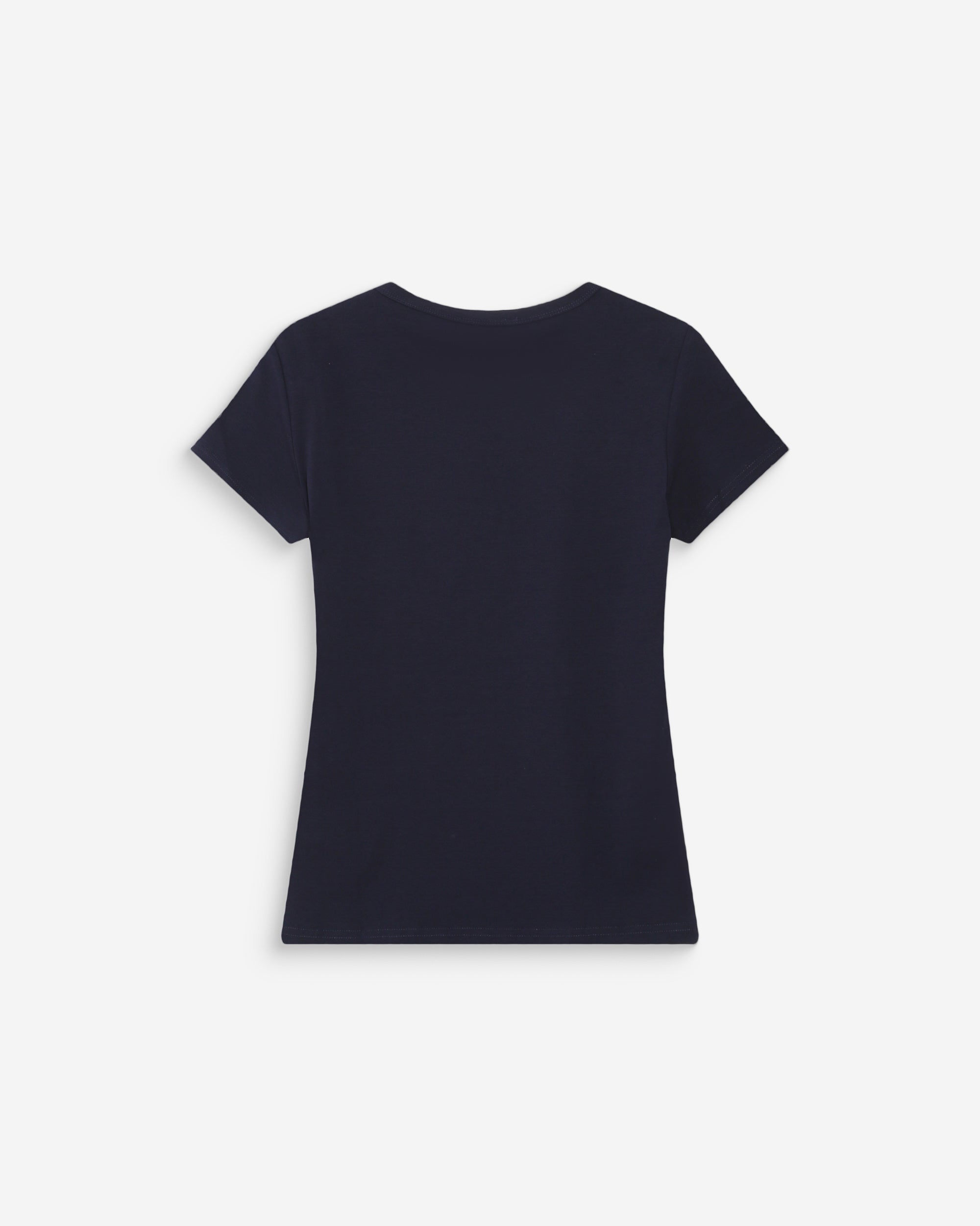 Camiseta de algodón con mensaje marine Vigee