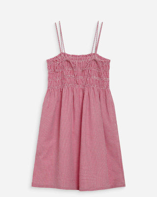 Short dress with thin straps in gingham Grace & Mila Short dress with thin straps in gingham Grace & Mila