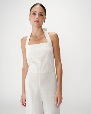 Mono recto escote cuadrado sable Wish