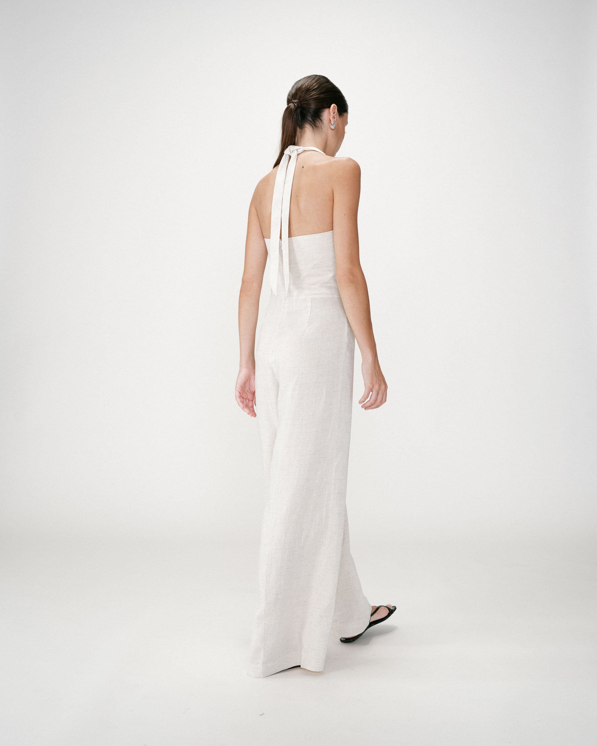 Mono recto escote cuadrado sable Wish