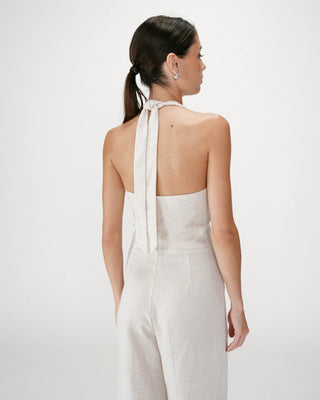 Mono recto escote cuadrado sable Wish