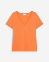 Top escote en V con encaje orange Willem