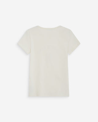 Camiseta ajustada con mensaje fuchsia Wrenley
