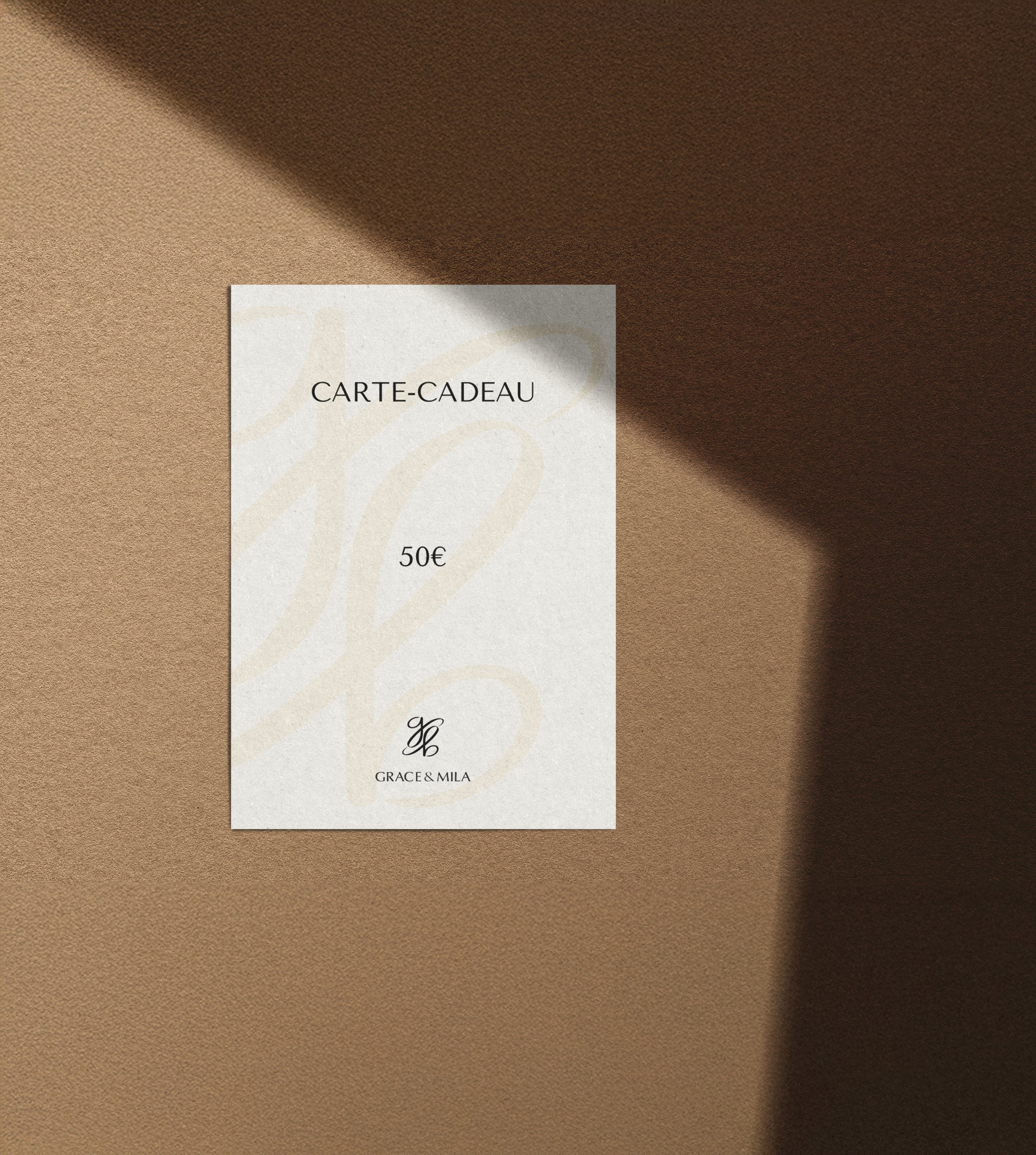 Carte cadeau 50€