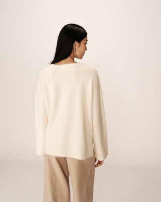 SWEATER ECRU TOP