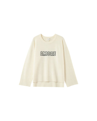 SWEATER ECRU TOP